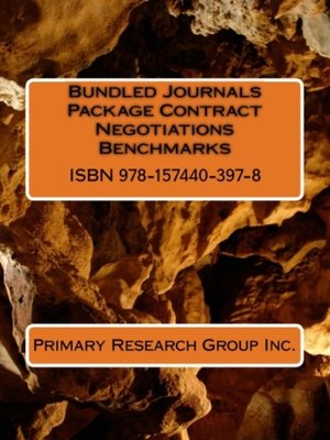 cover image of Bundled Journals Package Contract Negotiations Benchmarks